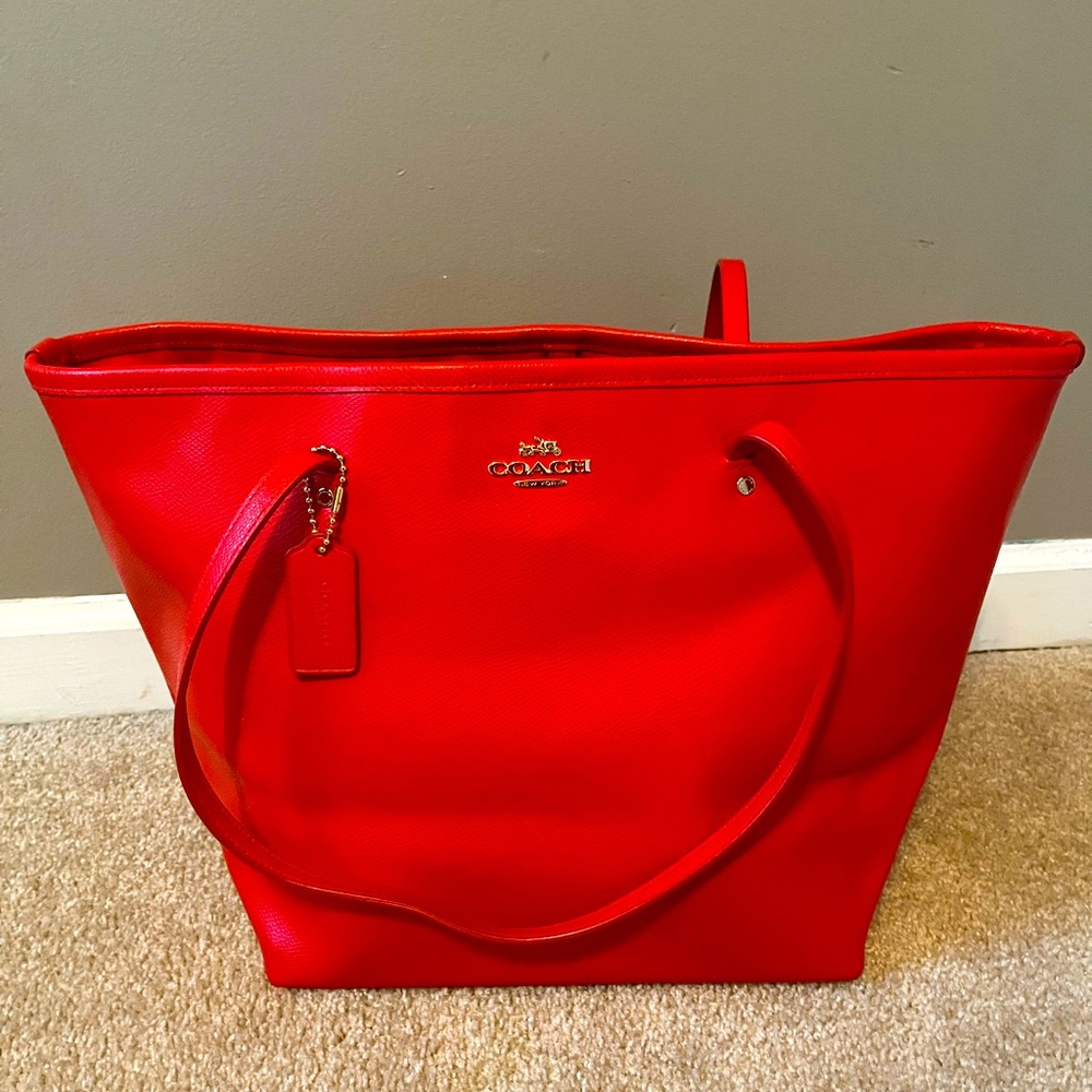 Large Coach tote